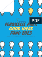 Good Ideas Fund Application For Big Cup of Tea