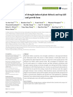 Ecology Letters - 2021 - Chen - Hydraulic Prediction of Drought Induced Plant Dieback and Top Kill Depends On Leaf Habit