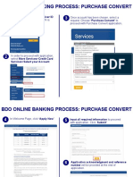 Purchase Convert BDO Online Banking Step by Step Process v110322