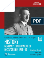 Edexcel International GCSE (9-1) History Development of Dictatorship Germany 1918-45 Student Book by Victoria Payne