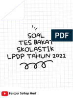 Soal Latihan LPDP 2022