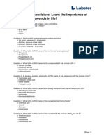 Questions Chemical Nomenclature Learn The Importance of Inorganic Compounds in Life