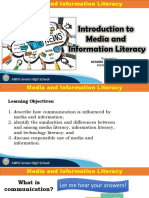 1 Intro To Media and Information Literacy