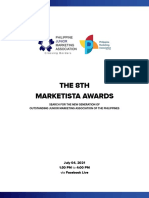 8th Marketista Awards Primer