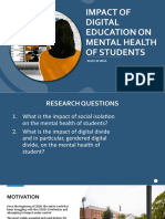 Anusha Sharma - Impact of Digital Education On Mental Health of Students