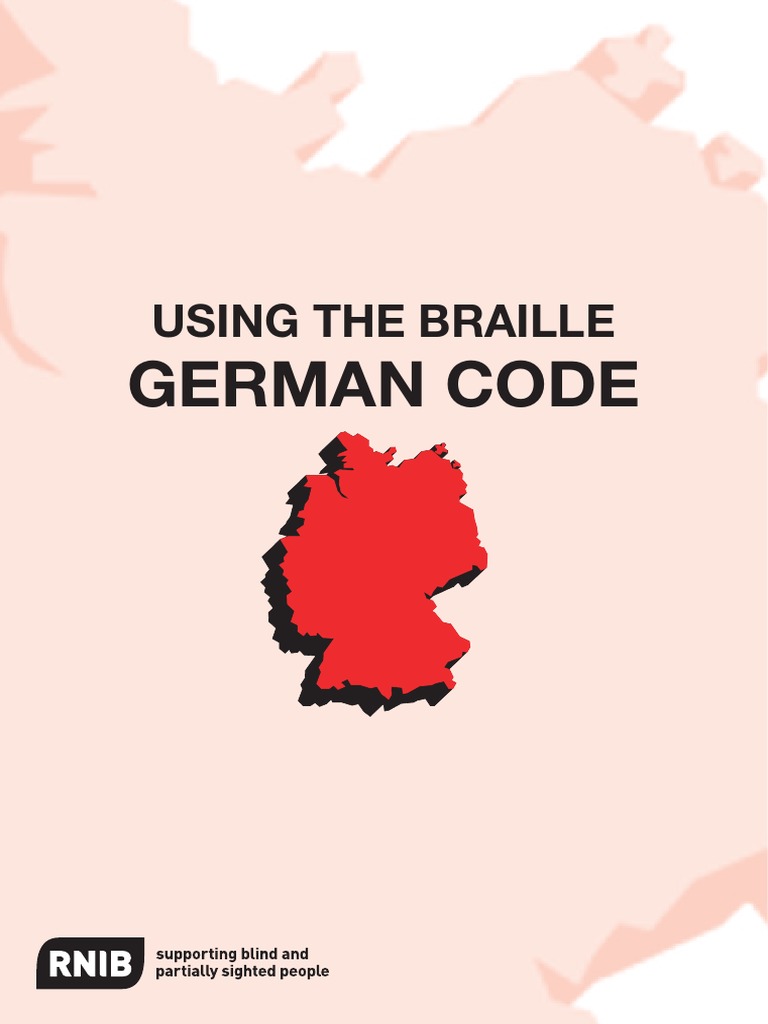 Braille German Code Guidelines | PDF | German Language | English Language