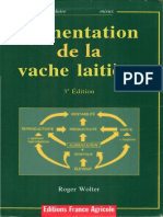 Alimentation de La Vache Laitiére 3éme Édition