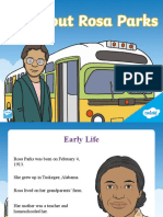 All About Rosa Parks Powerpoint and Quiz Us Ss 578 - Ver - 1