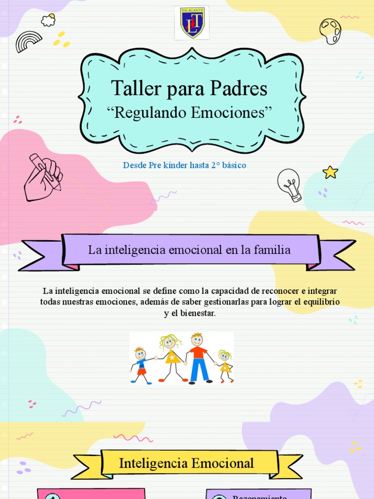 Taller de Regulación Emocional Familiar | PDF | Las emociones ...