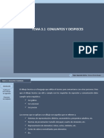 Tema 3-1 Conjuntos y Despieces