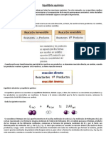 8 - Equilibrio Químico