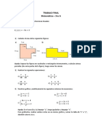 Trabajo Final - Matemática