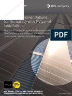RC62 - Recommendations For Fire Safety With PV Panel Installations