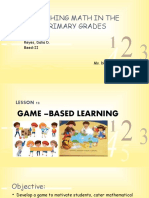 SPC 2 Lesson 12game Based Learning