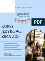 Rozgadane Kursy Grupowe OFERTA 3