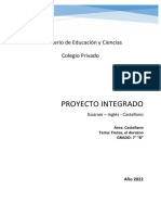 Proyecto Integrado Castellano
