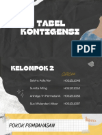 TABEL kONTIGENSI