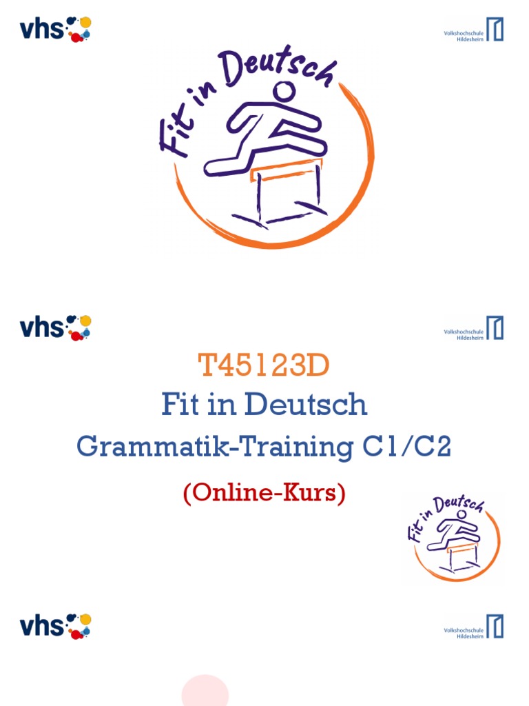 Fit in Deutsch Grammatik-Training B2-C1 Termin 1 Neu-1 | PDF