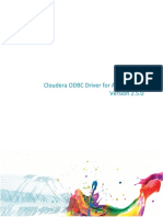 Cloudera ODBC Driver For Apache Hive Install Guide 2 5 0