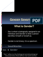 Gender Sensitivty