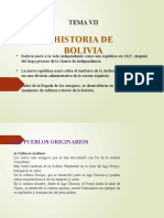 Historia de Bolivia 2023