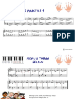 Fingering practice document