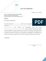 CARTA DE COMPROMISO DE ASESOR