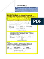 ACTIVIDAD 13 % en Peso y % en Volumen DOS