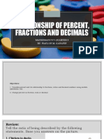 Relationship of Percent, Fractions and Decimals-Math 5 Q3
