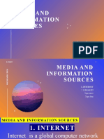 Media and Information Sources Guide