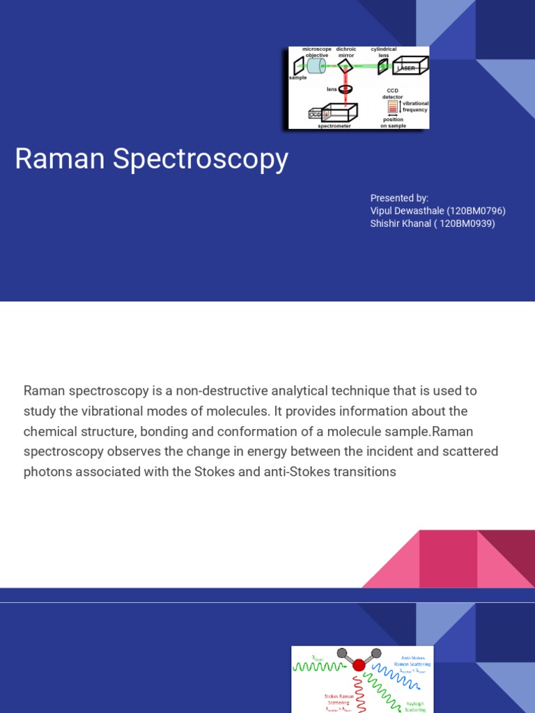 Raman Spectros | PDF | Raman Spectroscopy | Infrared Spectroscopy