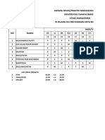 JADWAL DINAS