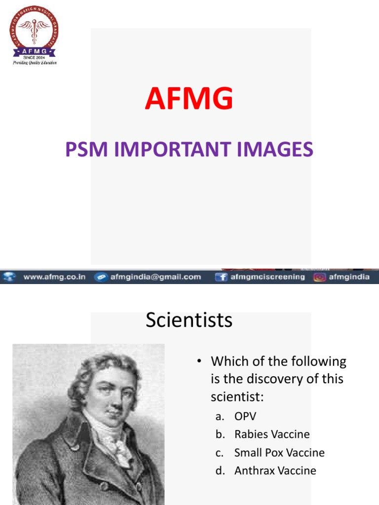 Afmg PSM Images 20 | Download Free PDF | Medical Specialties | Health ...