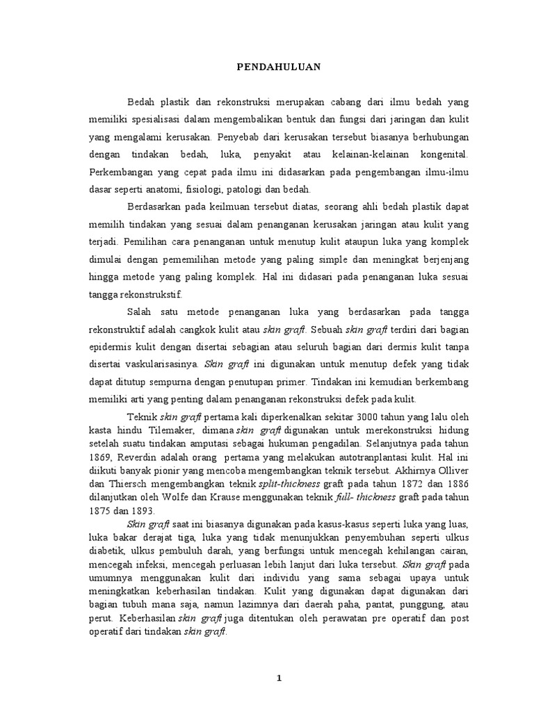 Skin Graft PDF