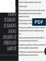 Ang Mga Naging Suliranin at Hamong Noong Panahon Ni Ferdinand Marcos
