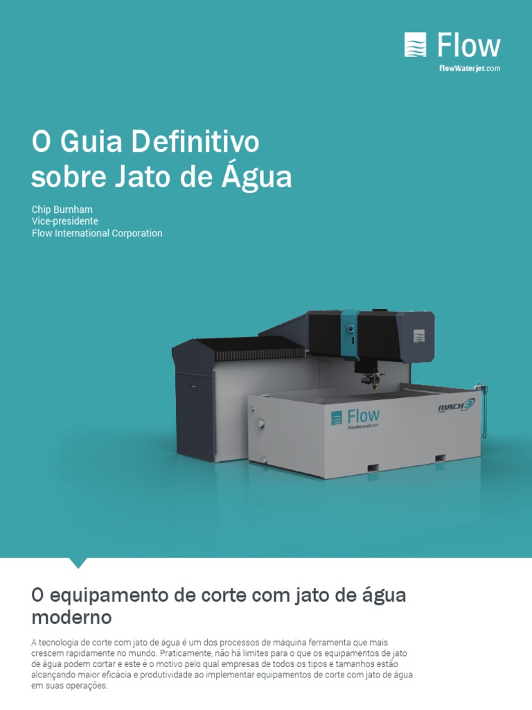 Guia Completo sobre Corte a Jato de Água | PDF | Calor | Avião