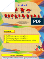 Epp 4 Industrial Arts-Aralin 4 - Ang Pagleletra
