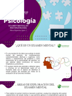 Examen Mental en Psicopatología