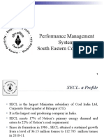 Performance Management System South Eastern Coalfields LTD