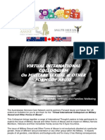 Flyer International Virtual Colloquium On Military Sexual and Other Abuse March 2023 1