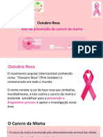 7ºano - PES - Outubro Rosa