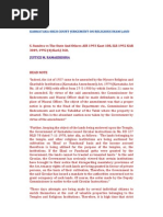 Download Karnataka High Court Judgement on Religious Inam Land by Sridhara babu N -     SN62969994 doc pdf