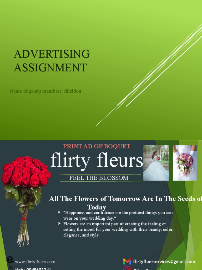 advertising assignment pdf