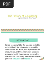 Download The History of Counseling by Dana Ruth Manuel SN62970112 doc pdf