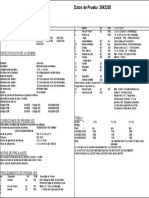 Datos de Prueba 3042330: Especificacion de La Bomba