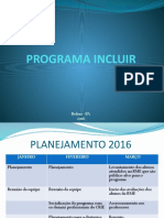 Apresentação Programa Incluir Planejamento