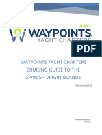 Cruising Guide To The Spanish Virgin Islands-Updated 2.2022waypoints