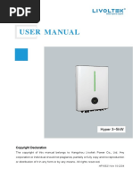 User Manual - Hyper On-Grid 3-5kW