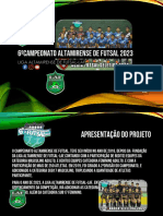 6ºcampeonato Altamirense de Futsal 2023
