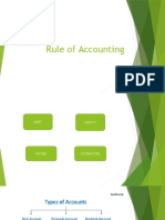 Rule of Accounting